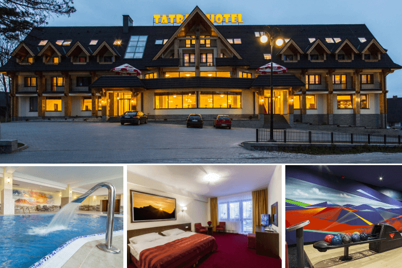 Top 4. Obiekty z bezpłatnym SPA Zakopane - Hotel Tatra Zakopane 