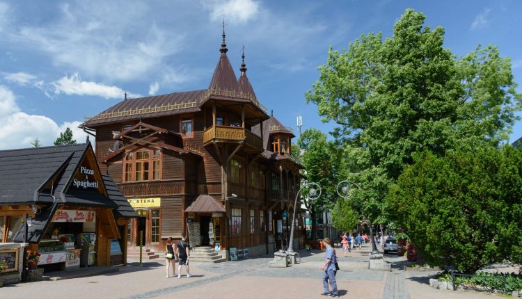 Kamera Krupówki i piękna architektura